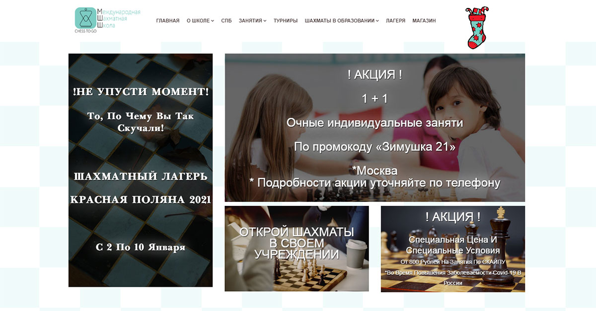 Онлайн-занятия от Международной школы шахмат Chess To Go